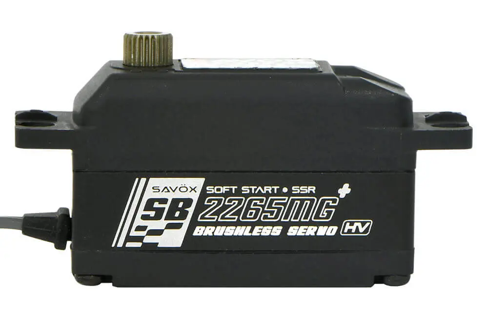 Savox Low Profile Brushless Hv Digi 12kg/0.08s@7.4v Black + – view 5