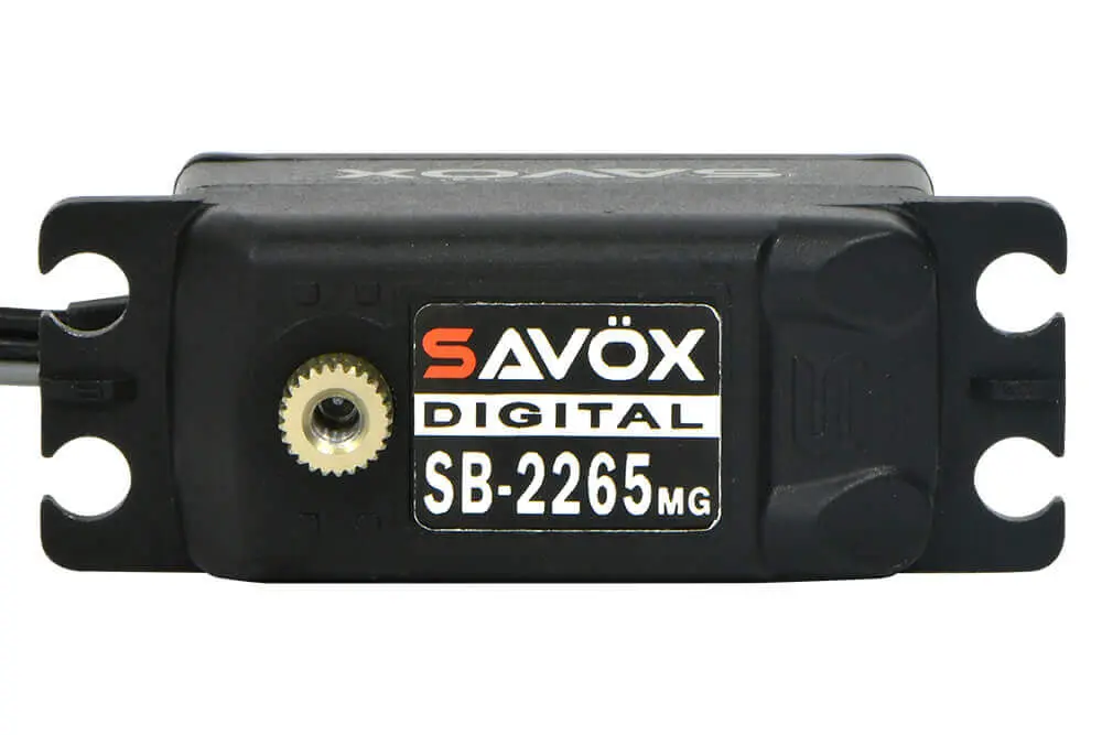 Savox Low Profile Brushless Hv Digi 12kg/0.08s@7.4v Black + – view 6