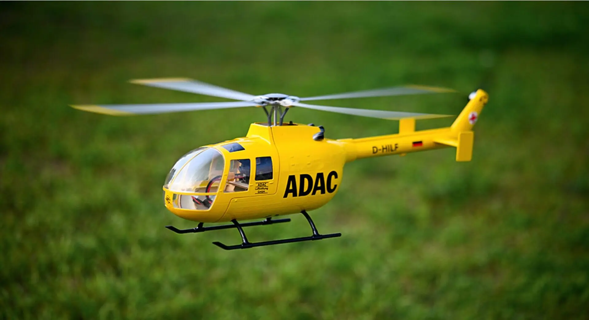 Flywing BO-105 RC Helicopter RTR Grey — Servo Failure (Warranty Return) – view 9