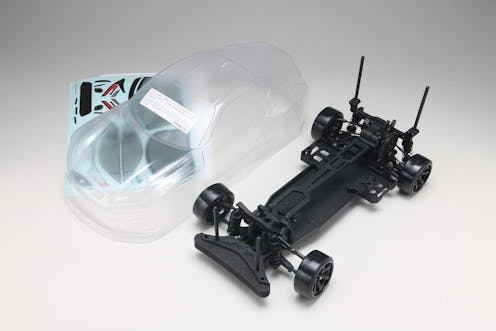 Yokomo Rd2.0 RC Drift car Kit With Pandem Gr86 Clear Body - Image 2