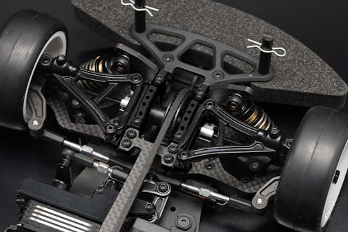 Yokomo Master Speed Ms1.0 RC Touring Car Kit - Carbon - Image 6