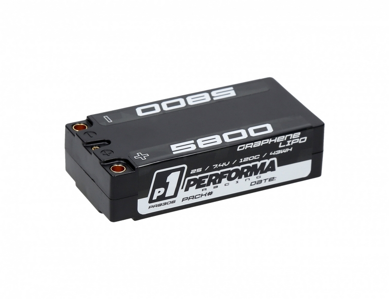 Performa Racing P1 Graphene Lipo Shorty 5800 7.4V 120C