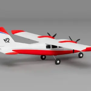 Xfly P68 Twin 850Mm Wingspan Red - Image 3